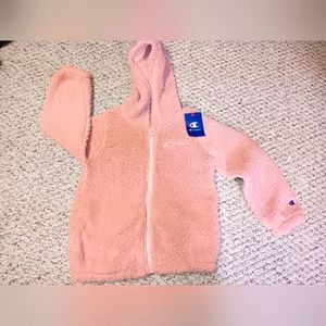 Girls small sherpa champion jacket